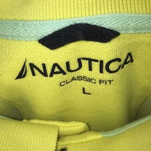 Yellow shirt sleeve polo Nautica shirt